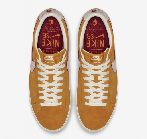 nike blazer low bruised peach
