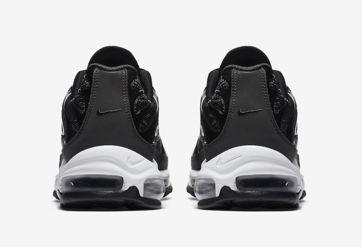 air max plus 97 black white