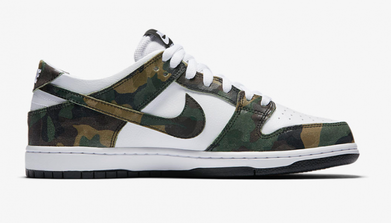 camo nike sb dunks