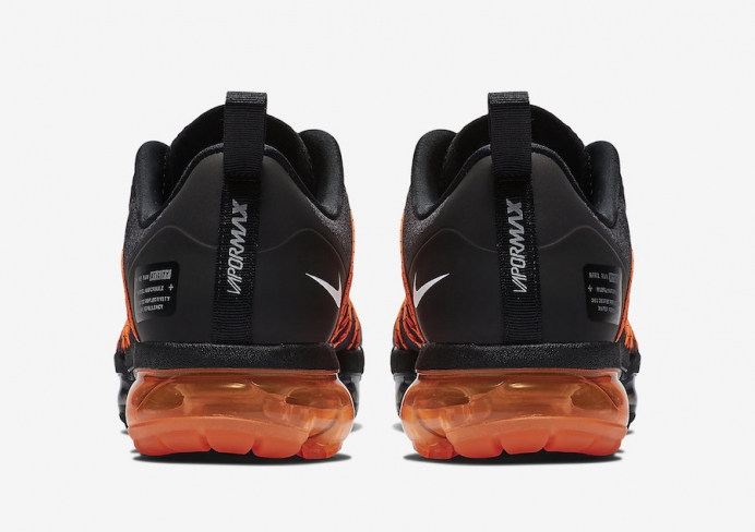 vapormax run utility black orange