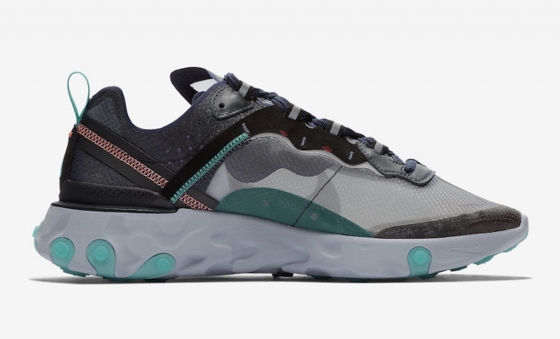 nike react army green