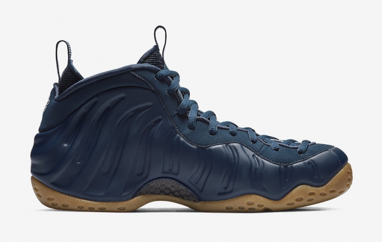 midnight navy blue foamposite