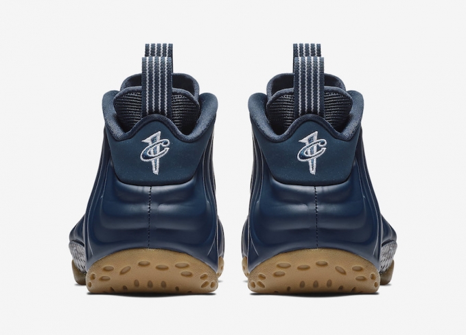 nike foamposite navy