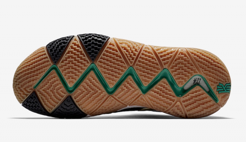 nike kyrie 4 pitch blue metallic gold