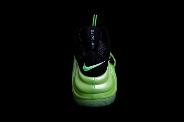 nike foamposite electric green