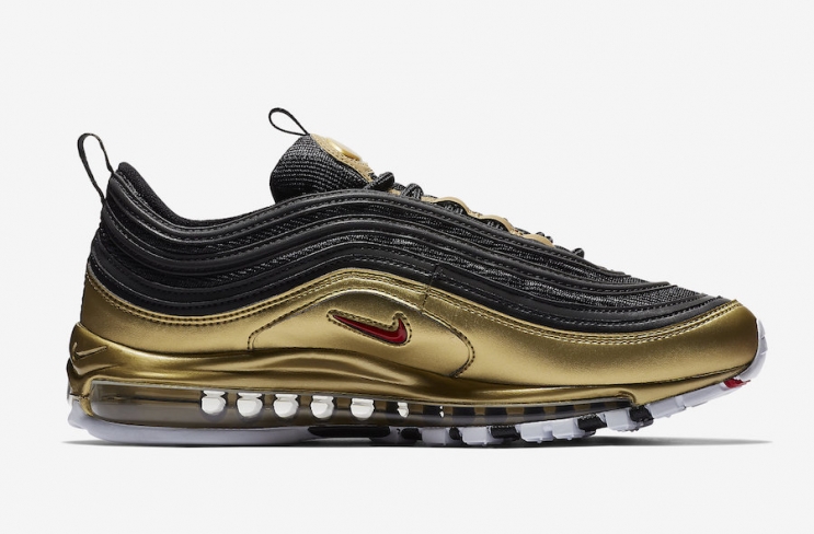 nike air max 97 metallic gold