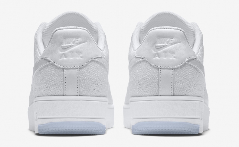 air force 1 flyknit low white