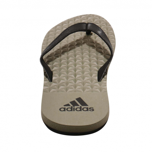 adidas khaki flip flops