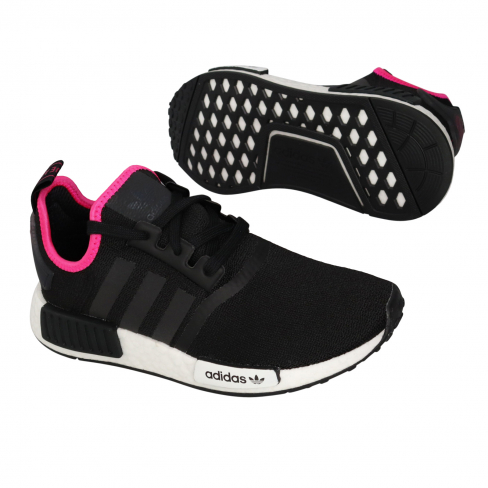 nmd r1 core black shock pink