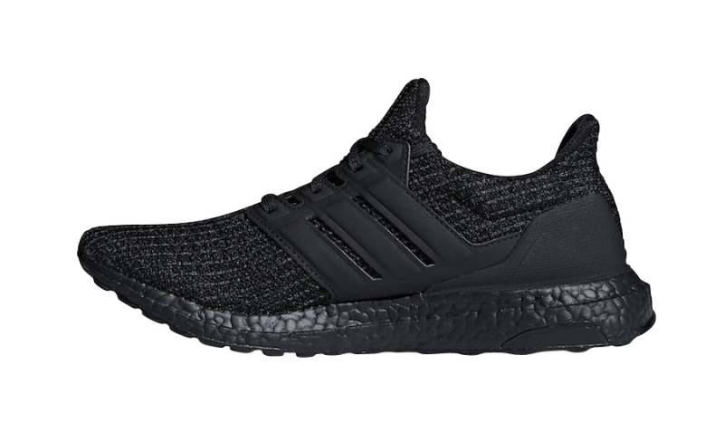 adidas ultra boost triple black active red