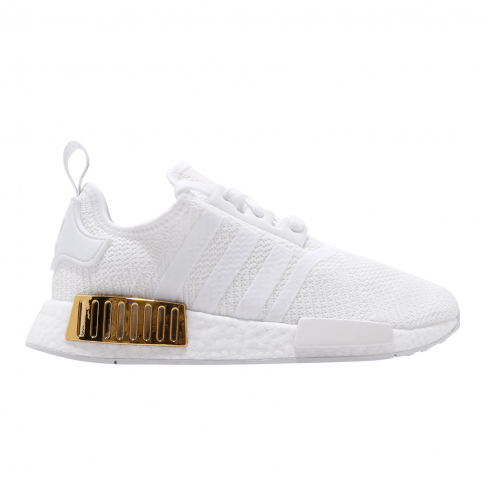adidas nmd r1 white and gold