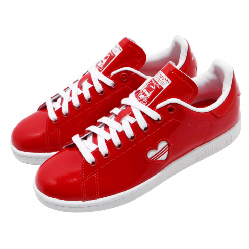 stan smith active red