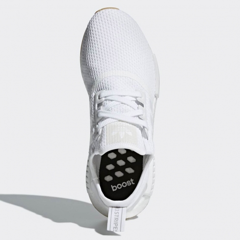 adidas NMD R1 Gum Sole Cloud White adidas NMD R1 Gum Sole Cloud White
