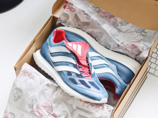 adidas Predator Precision Ultra Boost Blue Grey adidas Predator Precision Ultra Boost Blue Grey