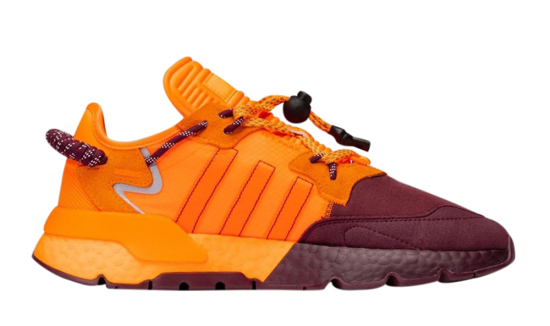 adidas nite jogger solar orange