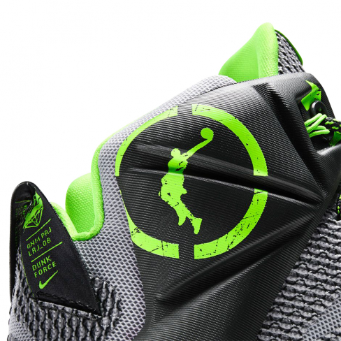 lebron 12 green and grey