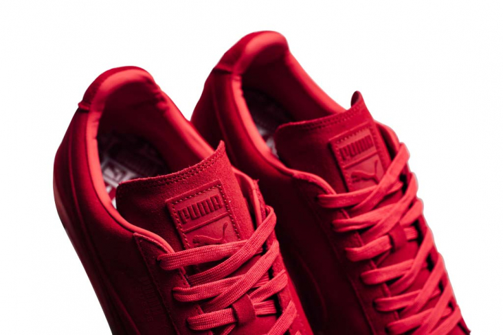 puma suede ice red
