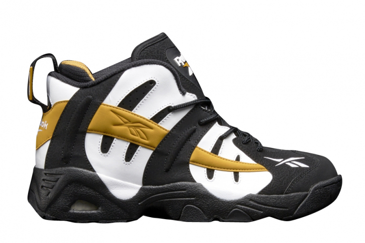 black and gold reeboks