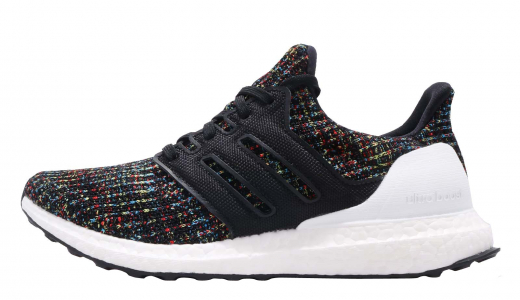 A New White Multicolor adidas Ultra Boost 4.0 Just Dropped •