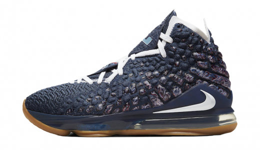 nike lebron 17 navy blue