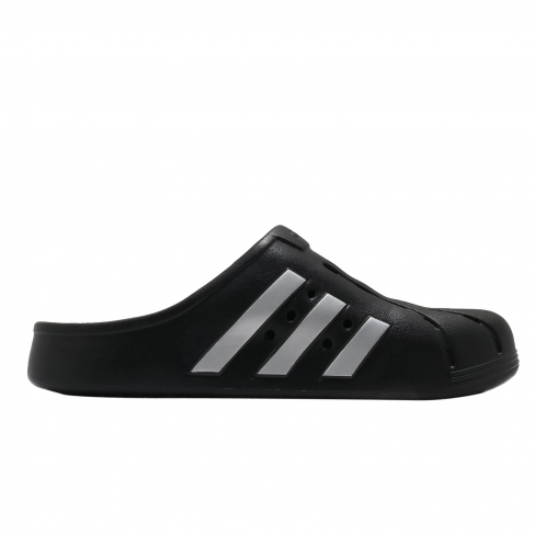 adidas Adilette Clog Black Silver - KicksOnFire.com