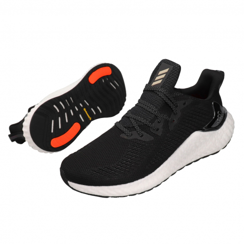 alpha boost adidas black