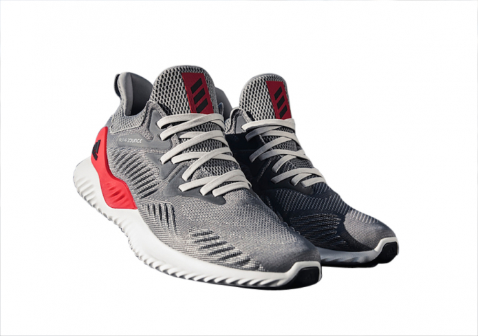 adidas alphabounce grey red
