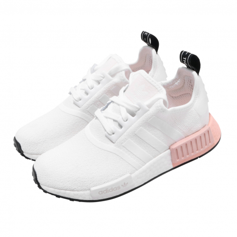 adidas nmds white and pink