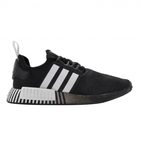 nmd r1 grey three cloud white core black