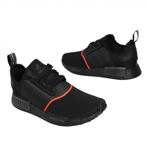 nmd core black solar red
