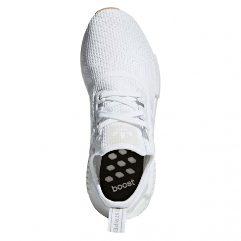 adidas nmd r1 gum sole cloud white