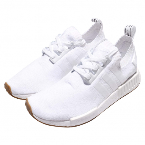 adidas nmd r1 gum pack white