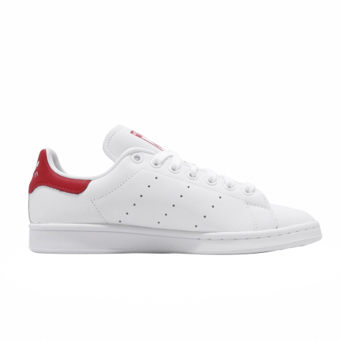 stan smith cloud white lush red