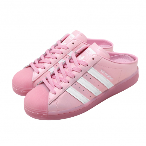 adidas Superstar Mule True Pink Cloud White - KicksOnFire.com