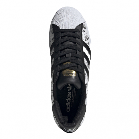 adidas superstar reflective label