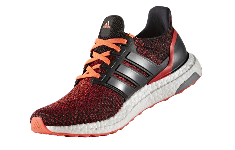 adidas ultra boost 2.0 core black solar red