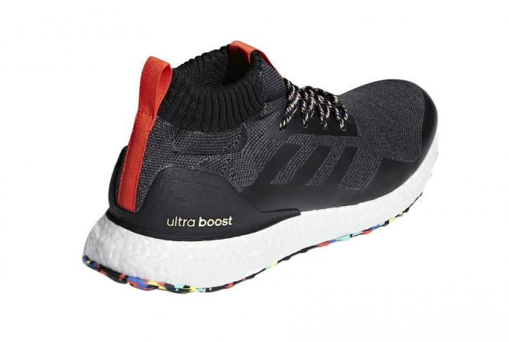 adidas Ultra Boost Mid Black Multicolor 