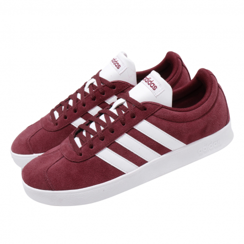adidas vl court maroon