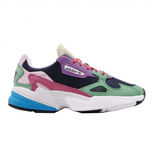 adidas falcon collegiate navy hi res green