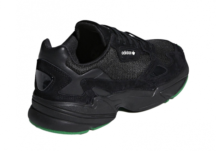 adidas falcon black and green