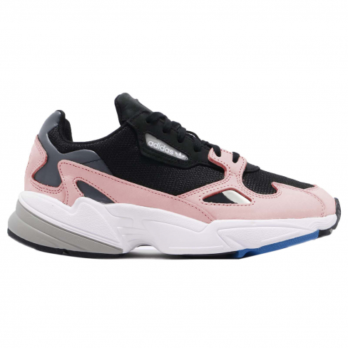 adidas falcon core black light pink