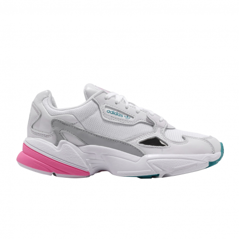 adidas falcon silver pink