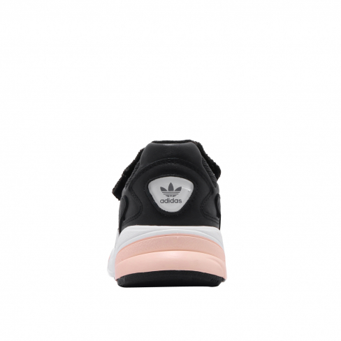 adidas originals falcon rx cord trainers in black and pink