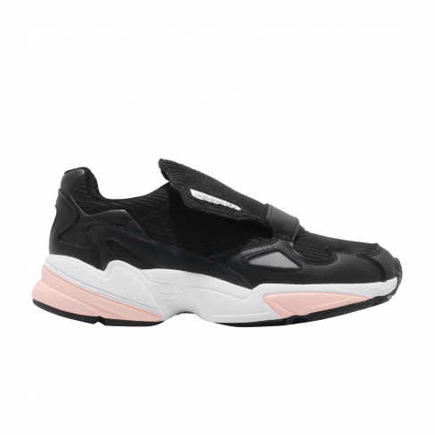 adidas originals falcon rx cord trainers in black and pink