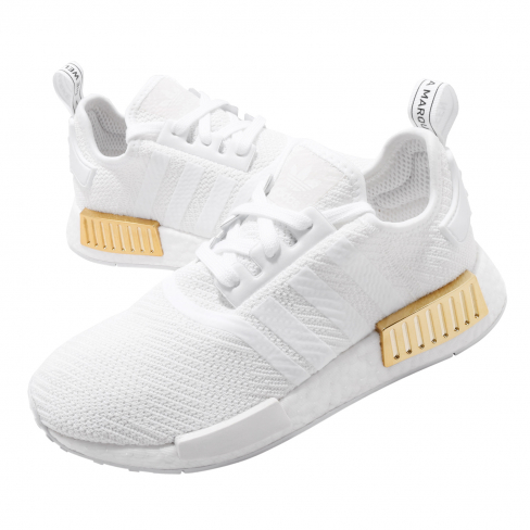 adidas nmds white and gold