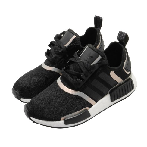 nmd r1 grey three cloud white core black