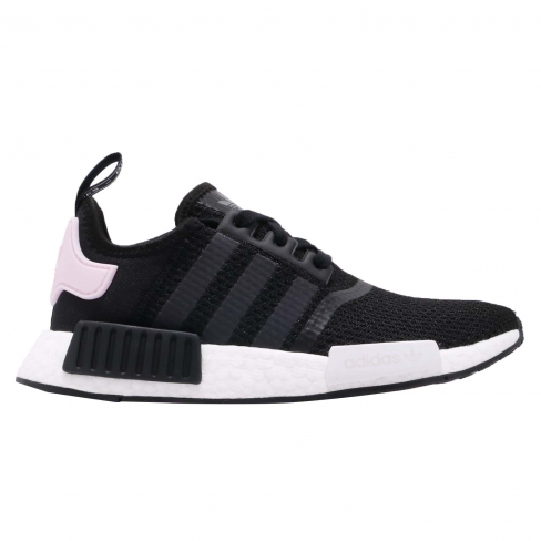 nmd r1 grey three cloud white core black