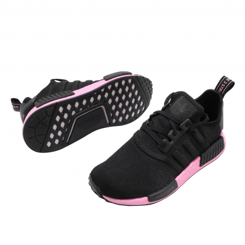 adidas nmd core black true pink