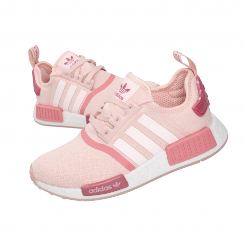 pink and white adidas nmd