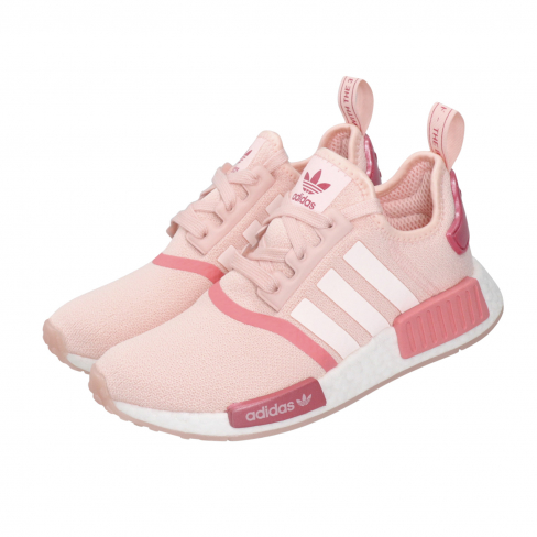 pink and white adidas nmd